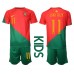 Maillot de foot le Portugal Joao Felix #11 Domicile vêtements enfant Monde 2022 Manches Courtes (+ pantalon court)